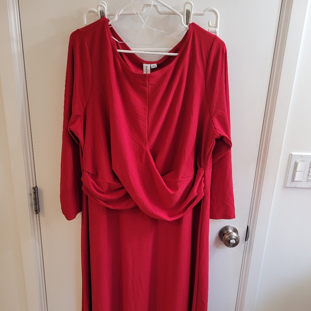 Emma & Michele Twist Front Cocktail Dress NWT